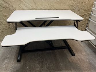 FITUEYES 32" Standing Desk Converter – Height Adjustable Sit-Stand Riser - See My Other Items😀