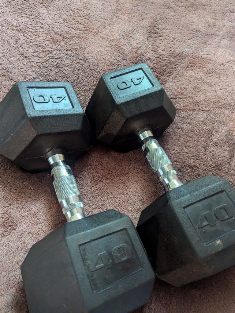 40lb Dumbbell Set