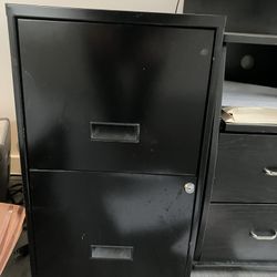 Two draw file cabinet. $20