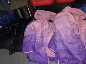 Girls Size 7/8 2 Jackets 2 Vest 2 Sweaters 3 Pijamas ALL For $10