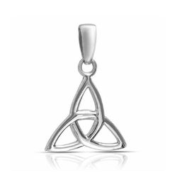 Sterling Silver Trinity Knot pendant for Mother's Day