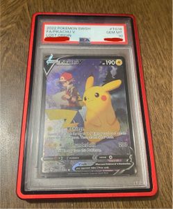 Pokémon Pikachu V TG16/TG30 PSA 10