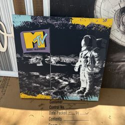 MTV Astronaut Canvas Wall Art