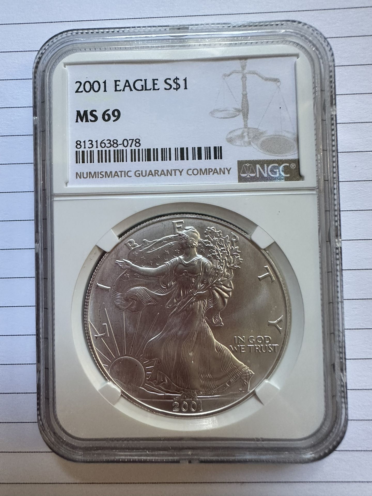 2001 Eagle $1