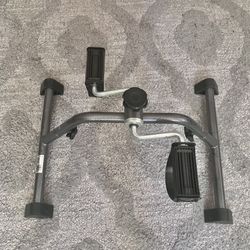 Adjustable Stationary Exercise Bike Under Desk Arm Leg Foot Pedal Exerciser