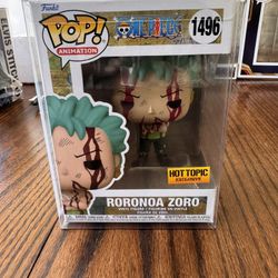 Funko Pop! Vinyl: One Piece - Roronoa Zoro - Hot Topic (Exclusive) #1496