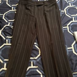 Black Striped Style And Co Women’s Dress Pants 