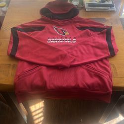 Arizona Cardinals NFL Hoodie Jacket Reebok Large