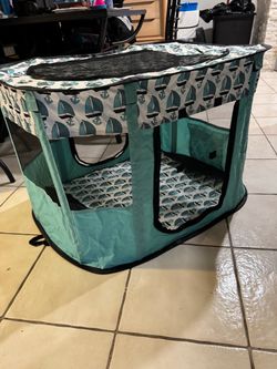 Portable, Collapsible Pet Playpen—