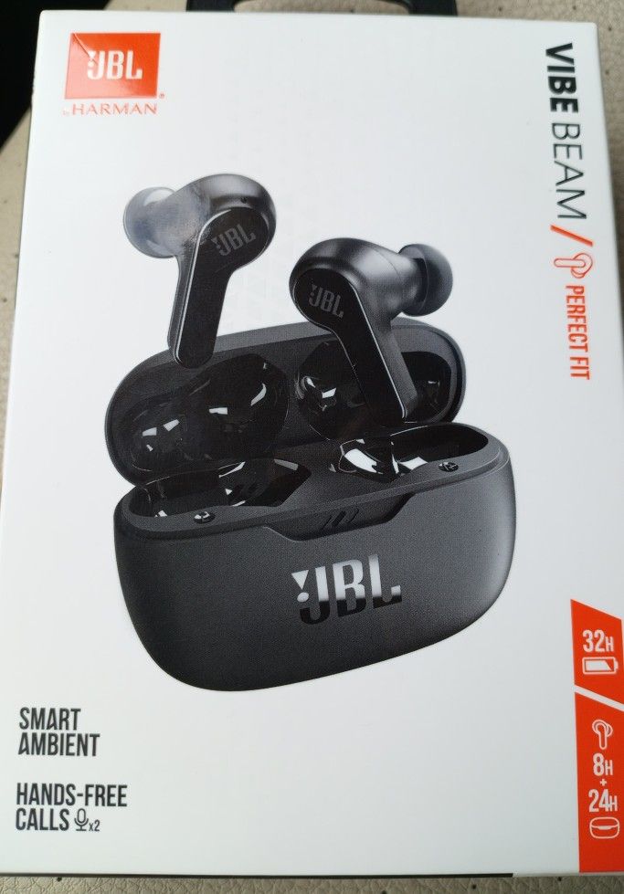 JBL Vibe Beam Wireless Earbuds