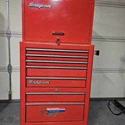 Snap-On Drawer Roll Cab Tool Cabinet and Top Chest