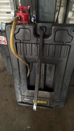 Oil pan catcher for big truck