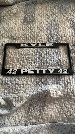 Kyle Petty License Frame