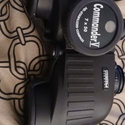 STEINER COMMANDER V 7x50 MARINE BINOCULARS W/ CASE