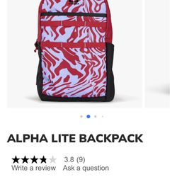 OGIO ALPHA Light 21.5L BACKPACK Red black Melting Geos