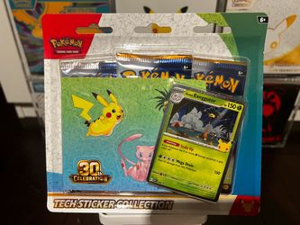 Pokemon 30th Celebration Tech sticker