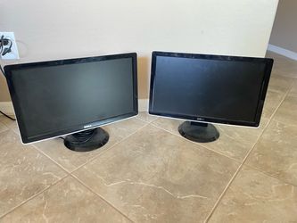Pair of Dell LCD Monitors