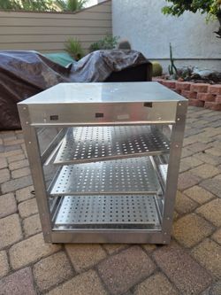 Restaurant  hot case and table