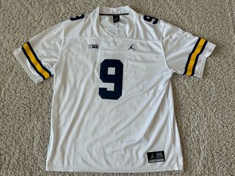J.J. McCarthy Away Michigan Jordan Brand Jersey