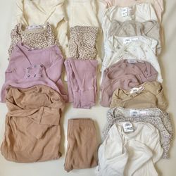 Zara H&M Baby Girl clothes