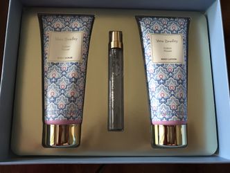 New Vera Bradley Perfume Gift Set Cotton flower $58 retail