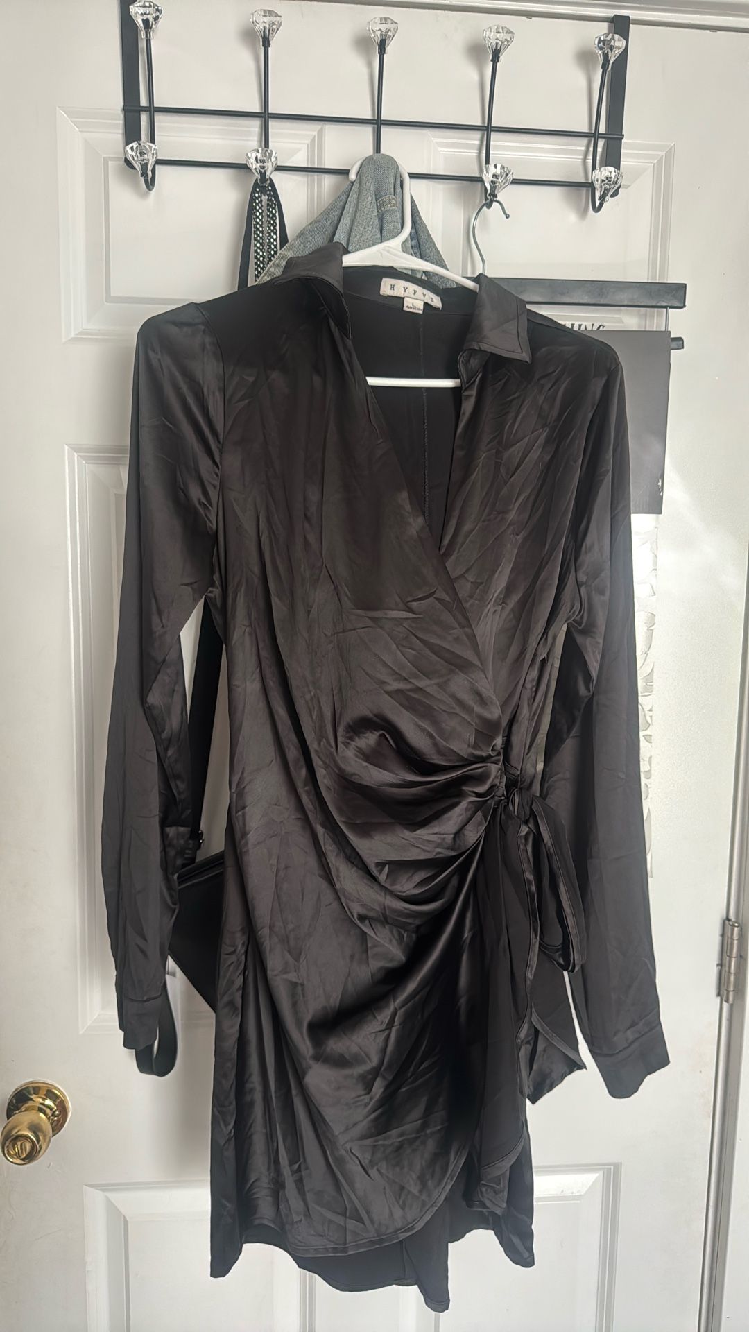 Black Tie Waist Dress