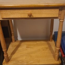 Side Table With Drawer