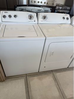Whirlpool washer and dryer gas set