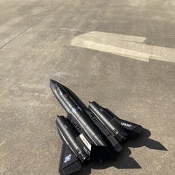 Remote control airplane SR 71