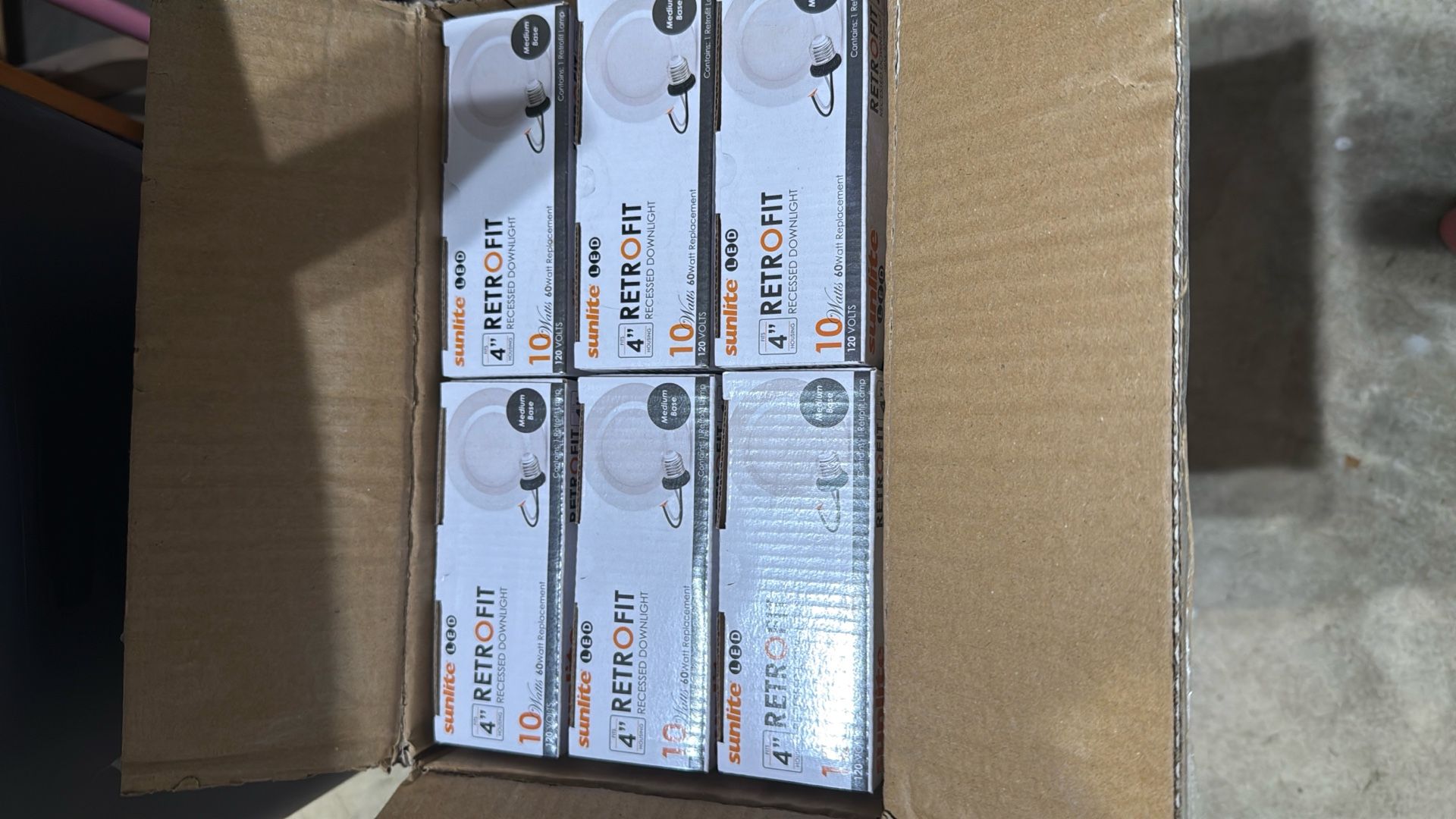 Sunlite 4”led downlight Conversion 