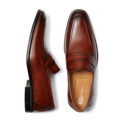 Blanco Garcia Brandon Penny Loafer Whisky Bronze (Hand Made)