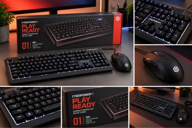 CyberPowerPC Gaming Keyboard and Mouse Combo