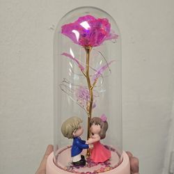 eternal rose lamp (ROSA ENTERNA LÁMPARA)