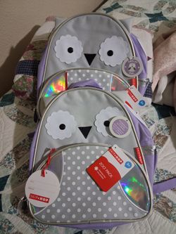 2 Kid's  book bags. New15 each