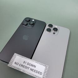 Apple IPhone 16 Pro Max 5G- Only $1 Today Pay The Rest Later!