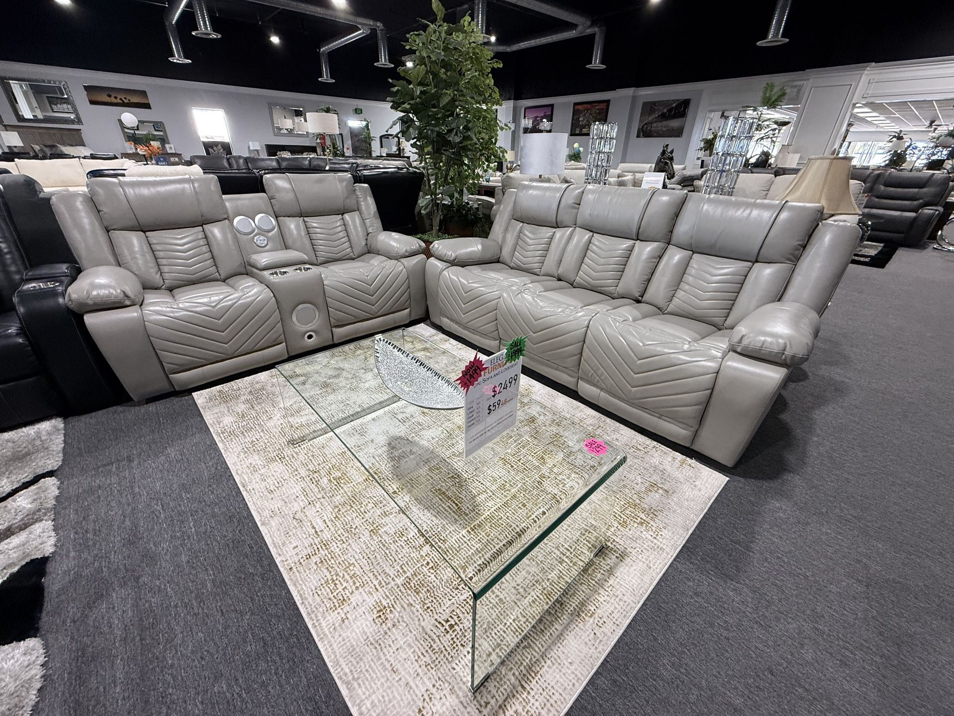 2 Pc Sofa And Loveseat