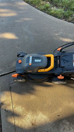 Worx lawn mower