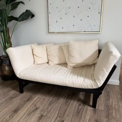 World Market Espresso Studio Day Sofa (3-in-1 Convertible)