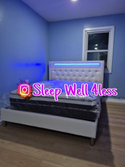 NEW QUEEN SIZE BEDS WITH MATTRESS