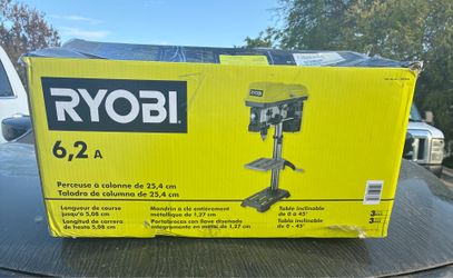 Brand New RYOBI 10" 5-Speed Drill Press with EXACTLINE Laser Alignment System - Incomplete