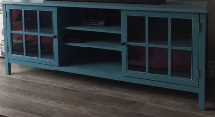 Cabinet/TV Stand (Teal)