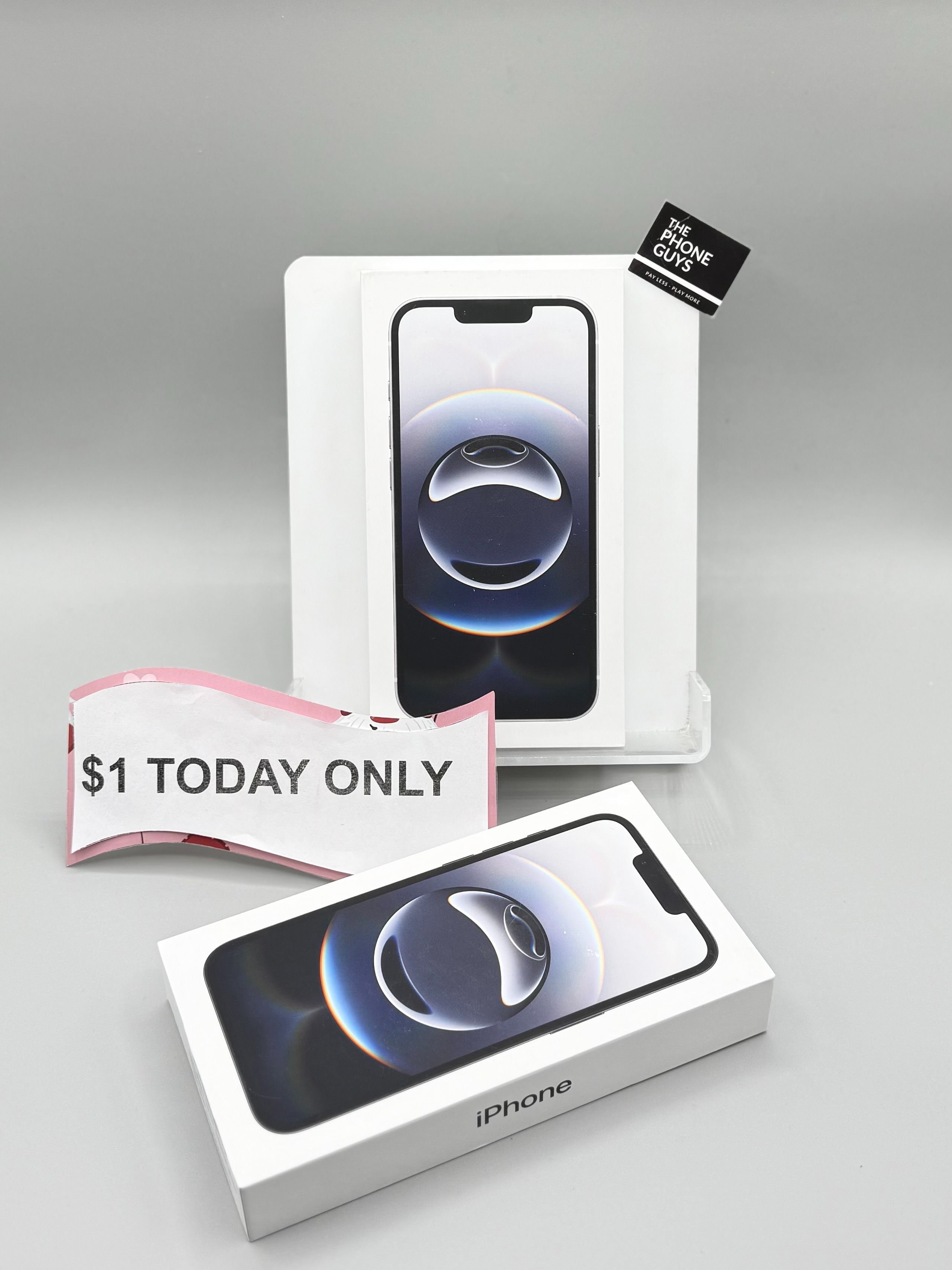 ๐ฑ iPhone 16e (Brand New) โ Now Only $579 or $1 Down!