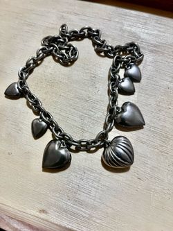 Victorian Love Token Bangle Bracelet
