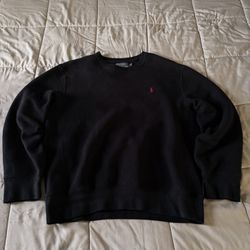 Polo Black Sweatshirt