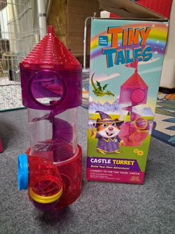 Tiny Tales Castle Turret Hampster cage attachment
