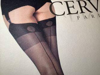 Cervin Paris swing time fully fashioned seamed nylon stockings, black,  size: 2XL for Sale in Menifee, CA - OfferUp
