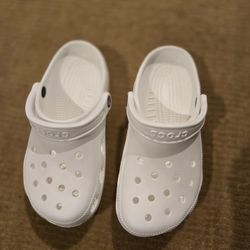White Crocs