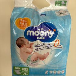 Moony Diapers Japanese Diapers Baby All Sizes Newborn Small Medium Large XL 