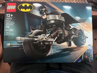 LEGO 76273 DC Batman Construction Figure and Bat-Pod Bike - New Factory Sealed⁠