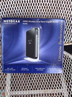 Netgear N900 450 Mbps 4-Port Gigabit Wireless N Router (R4500) Tested Works